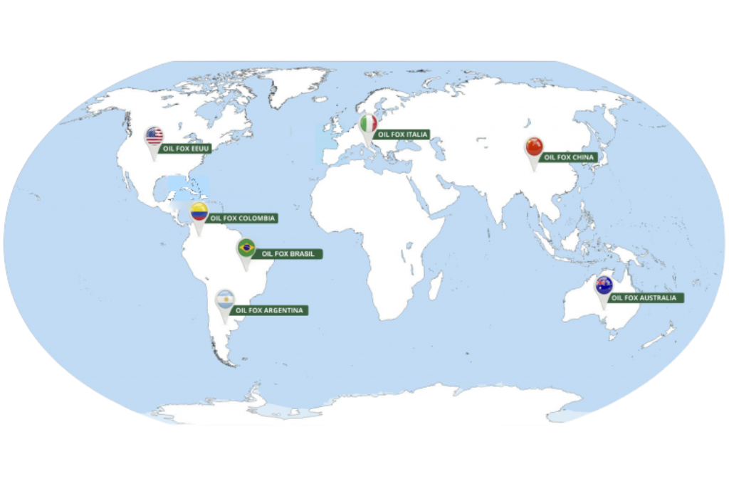 Mapa oilfox Mapa oilfox